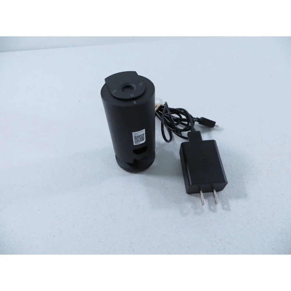 Ring 2nd Generation Indoor Plug-In Security Camera 5F72E9 Black TESTED WORKING